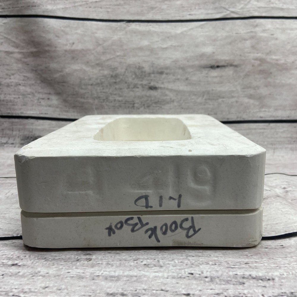 Atlantic Ceramic Casting Mold Book Box Lid #A-419