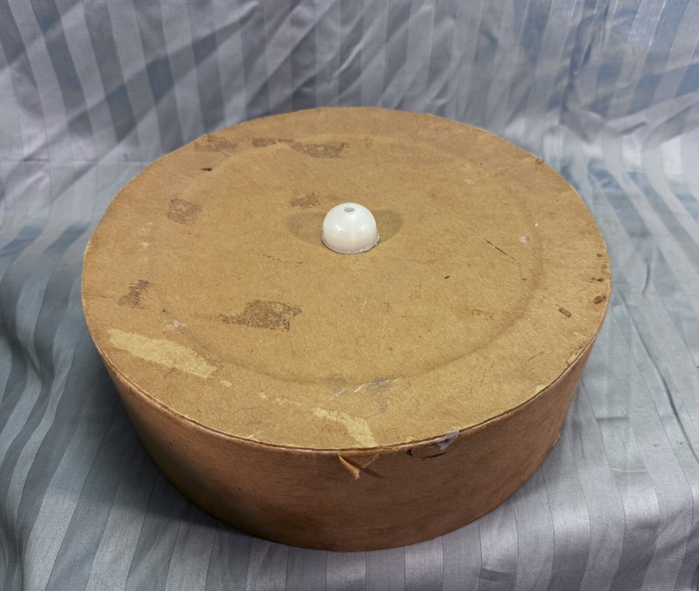 Vintage Essex Wire Corp Empty Magnet Wire Spool Cardboard Box Single Soderon