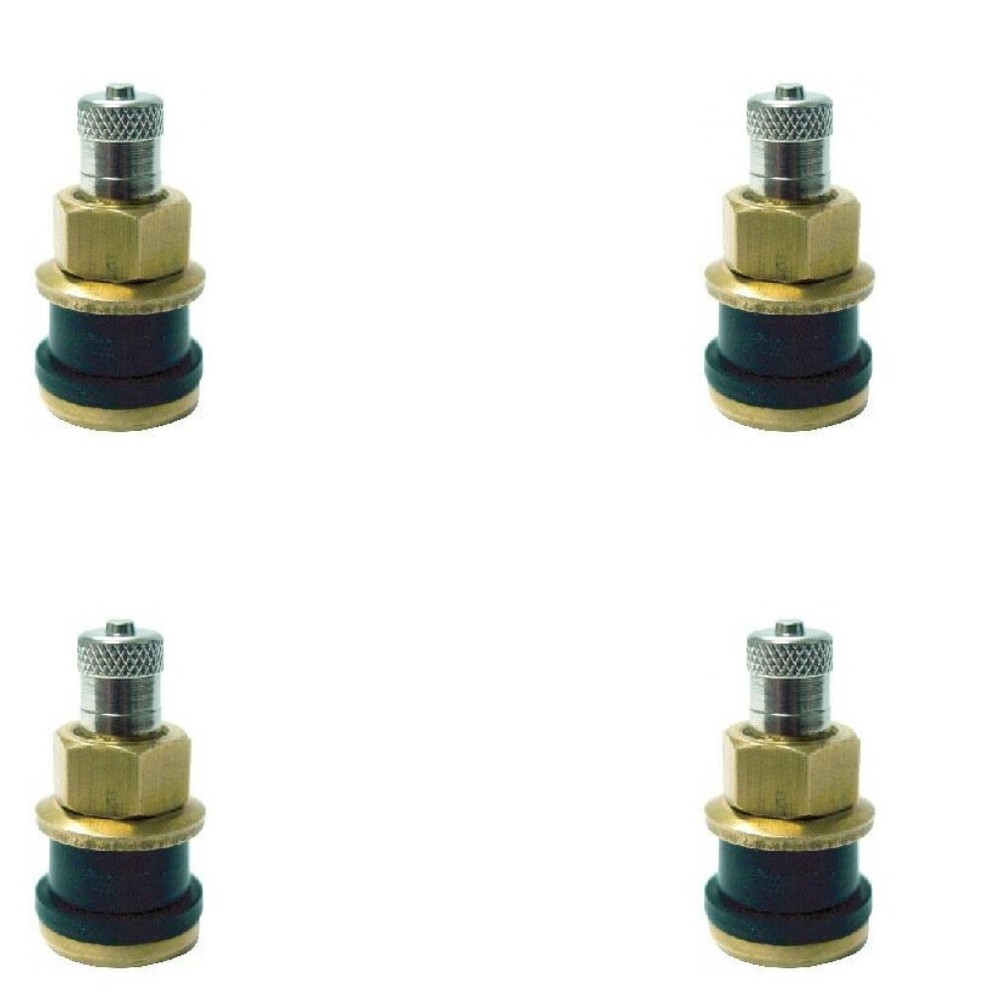 Pull Through Metal Tire Valve Stem 4 Pack Valve Stem Tire Wheel IMCA USMTS