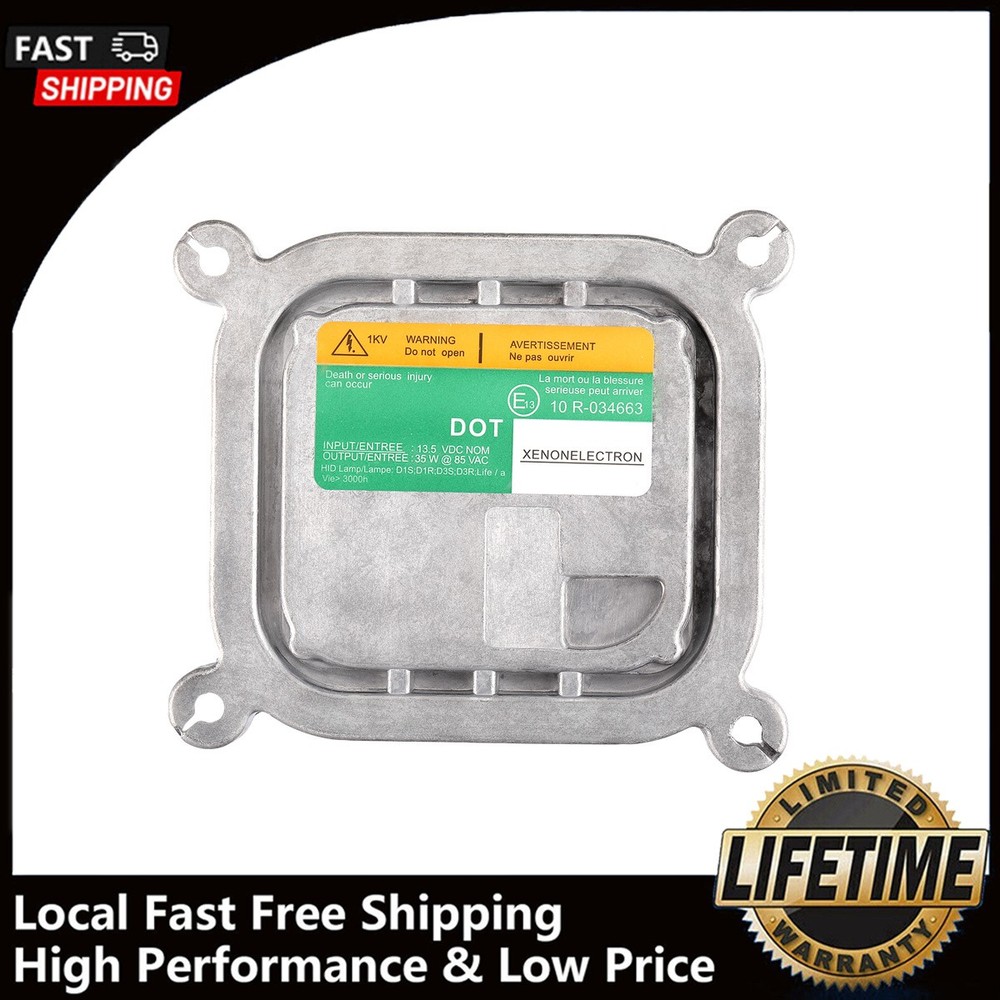 HID Bulb Control Unit For 10-19 Ford Mustang D3S Bulb Headlight Bulb Igniter