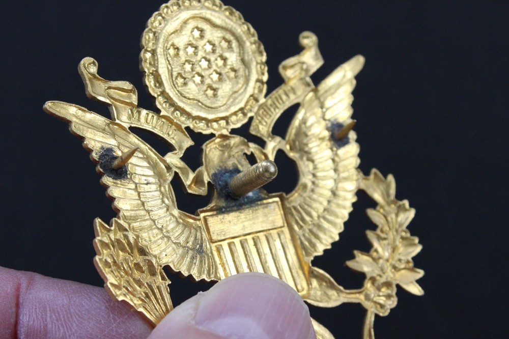 ⚔ US World War II Army Military Officers Visor Cap Eagle