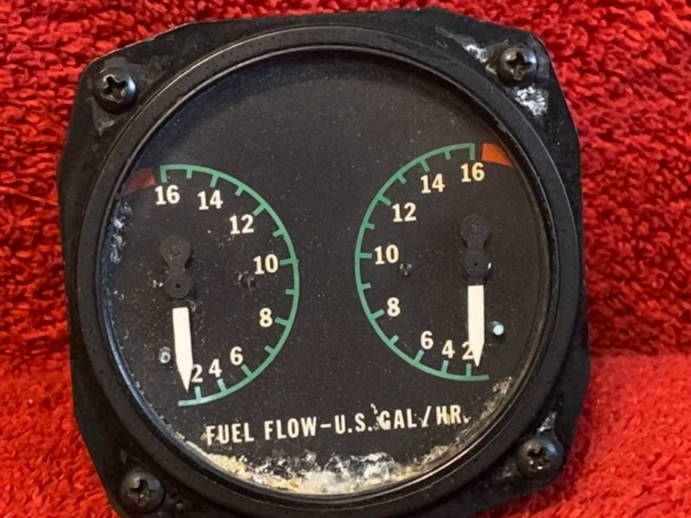 AEROMARIE INST DUAL FUEL FLOW INDICATOR CORE