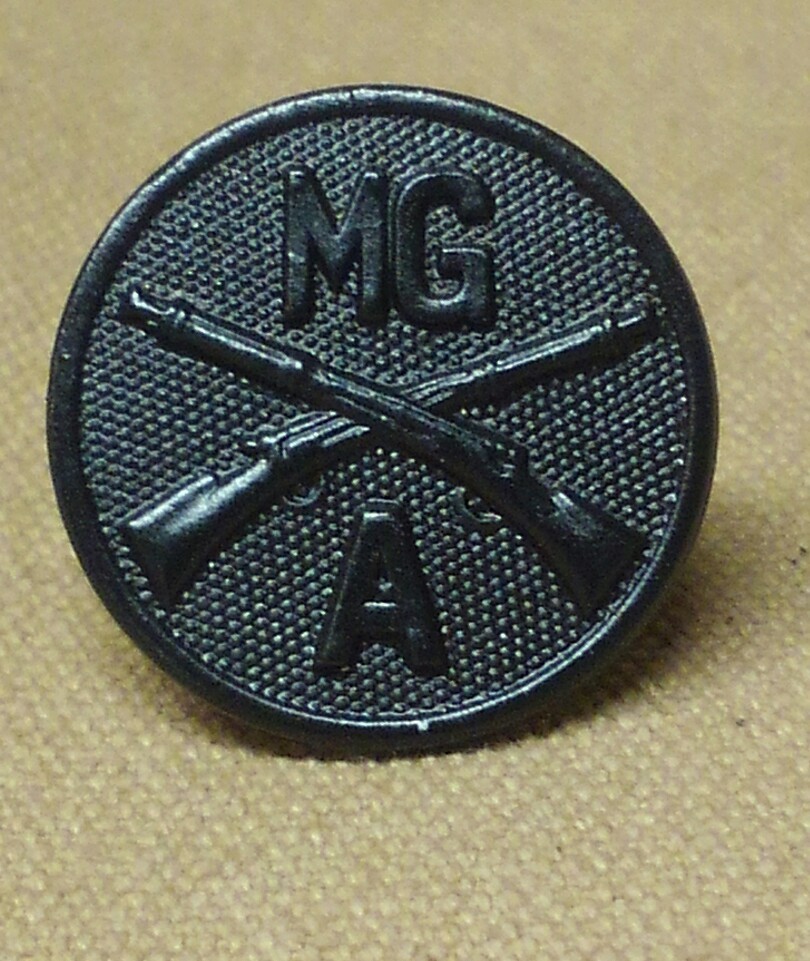 WWI CO. A Machine Gun Collar Disk