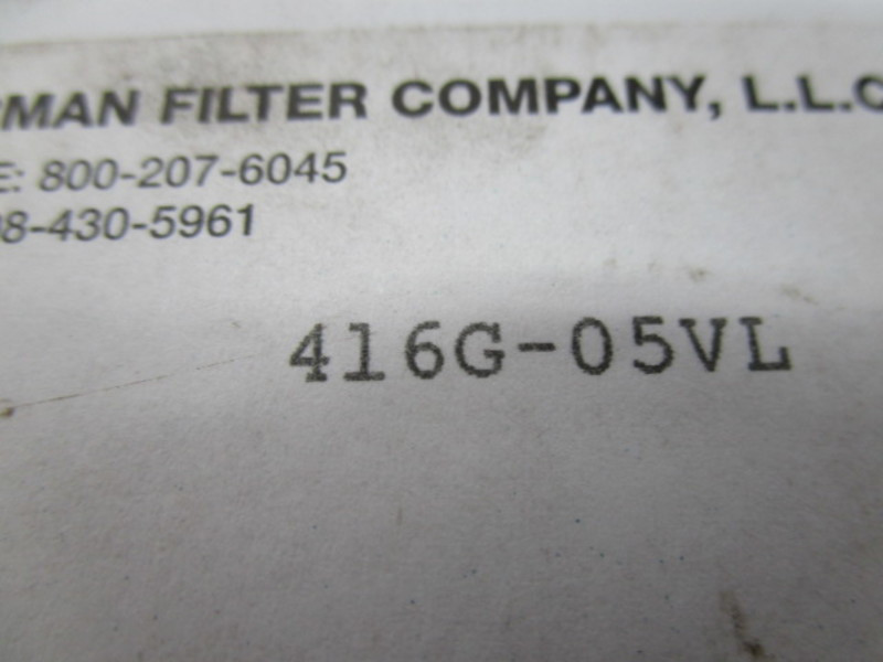 NORMAN FILTER 416G-05VL NSMP