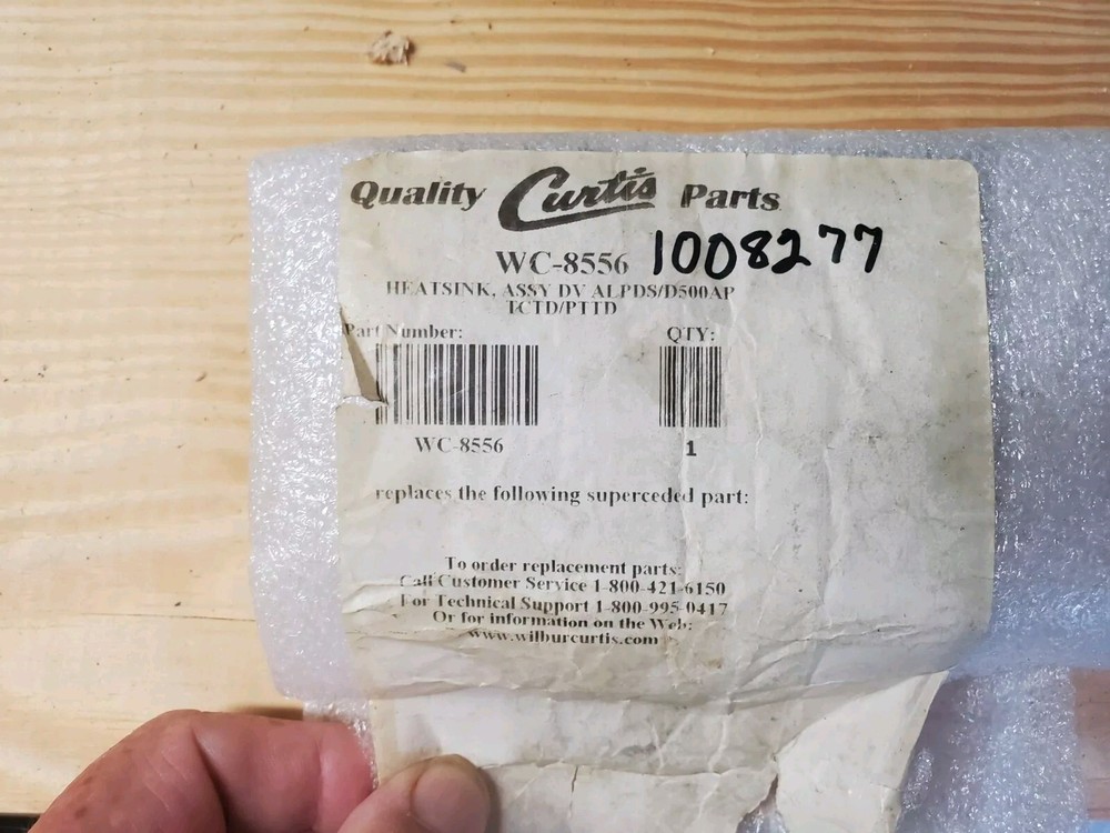 Wilbur Curtis WC-8556 Heatsink