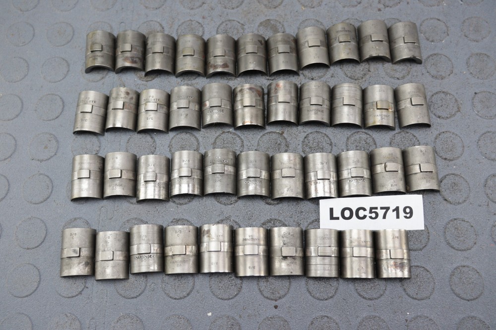 HARDINGE ( 3/8'' SQUARE ) B6 COLLET PADS  READ DESCRIPTION ! LOC5719