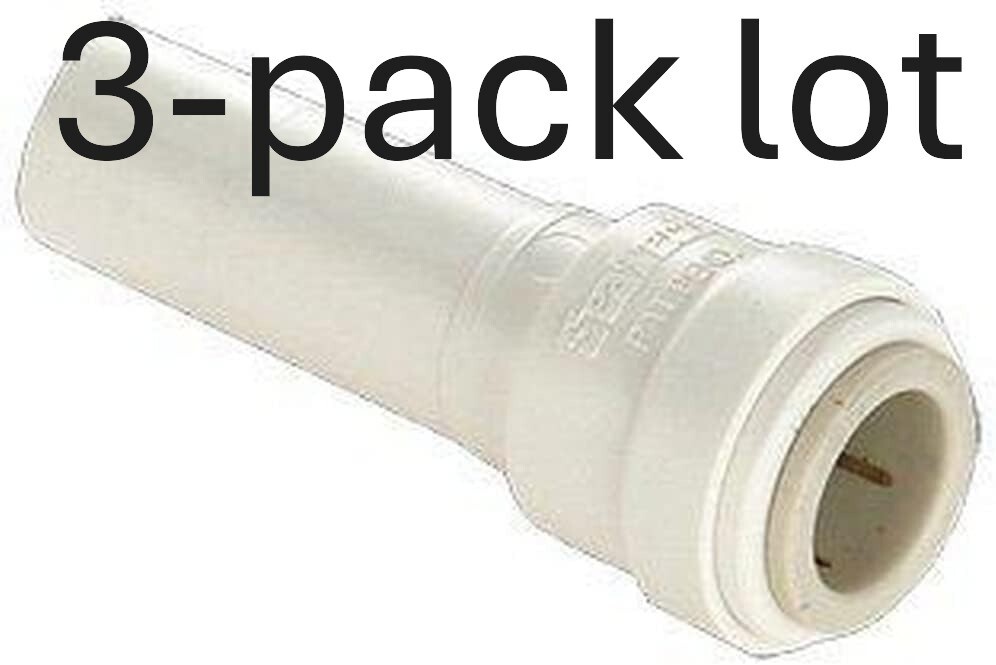 3-pack lot WATTS 3514-1410 3/4" x 1/2" CTS Quick Connect Reducing Stem