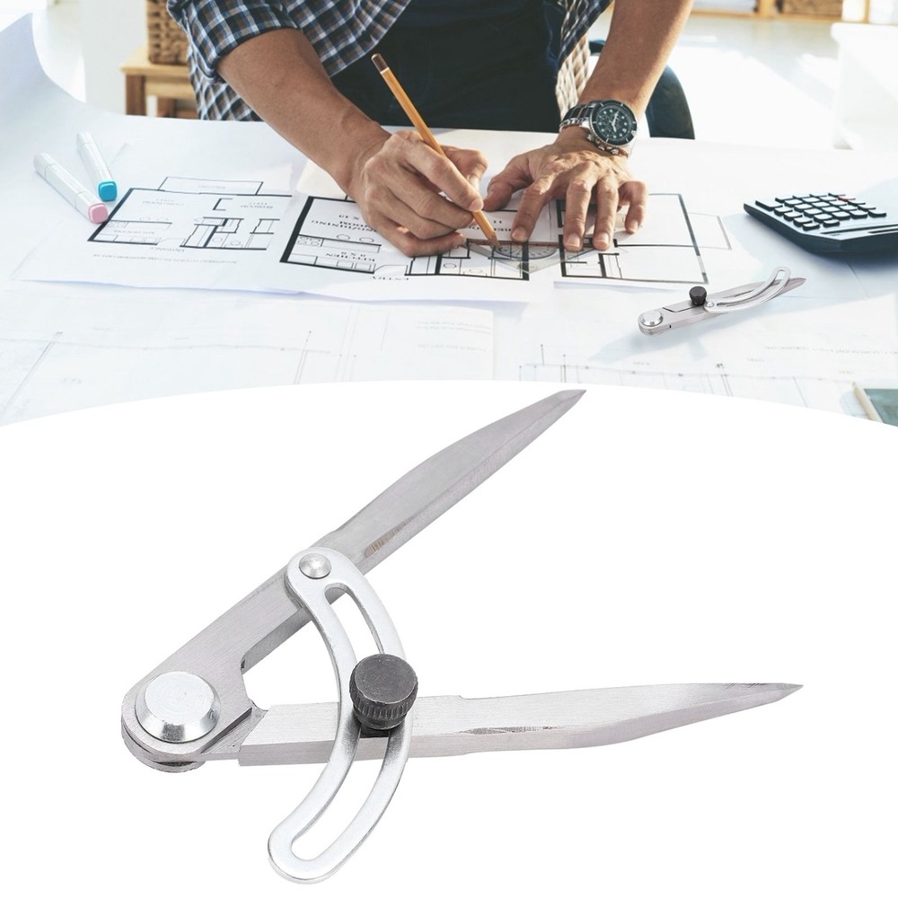 Adjustable Steel Wing Divider For Marking Tools