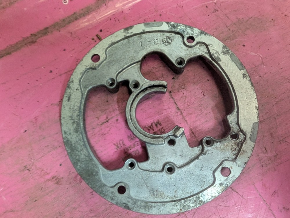 Yamaha DT50 MX RD50 Ignition Timing Engine Backing Plate USED