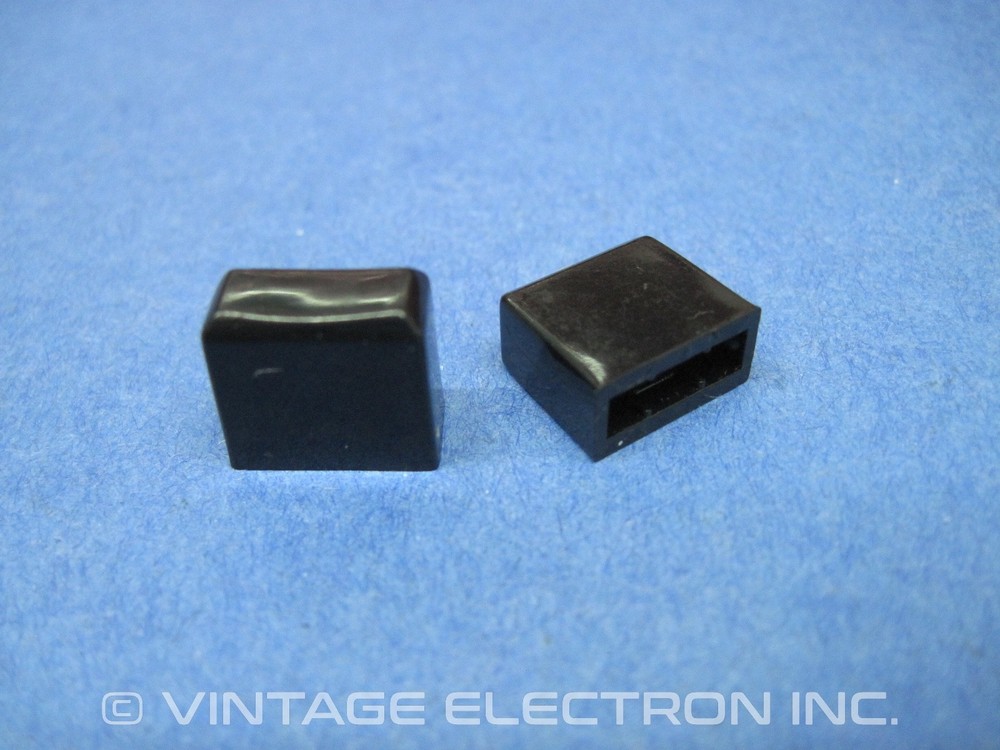 (2) NEW Rectangular Pushbutton (Button) Caps: Kie, E-Switch, Schadow, C&K, etc