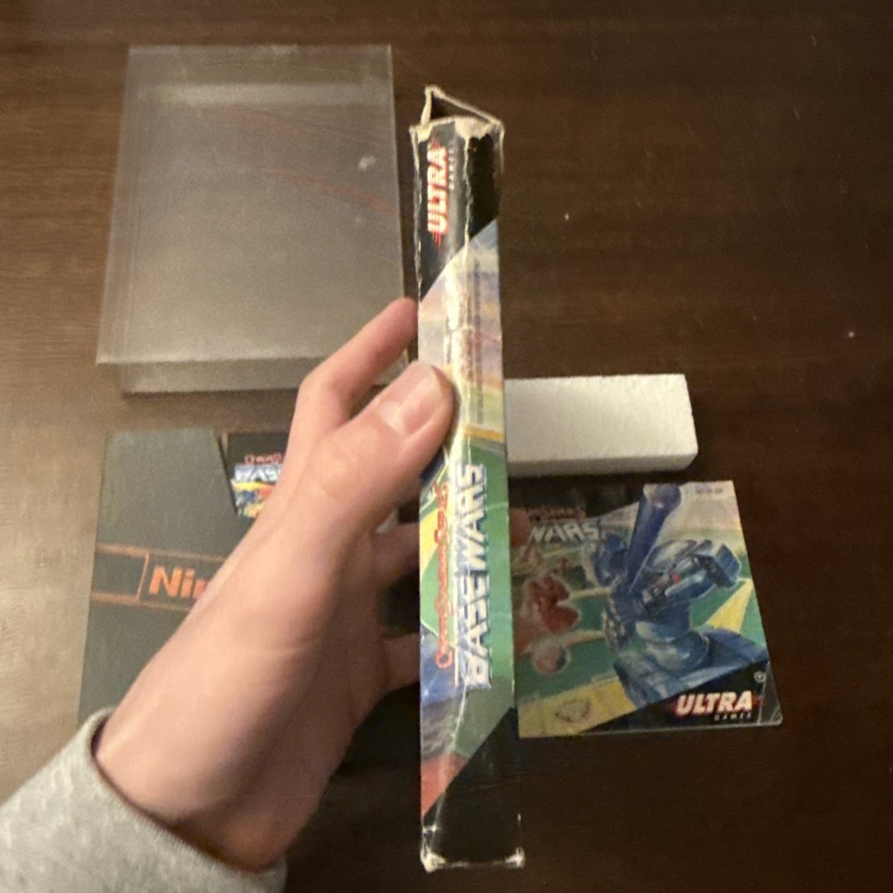 Base Wars (Nintendo NES) Complete - Tested - Authentic