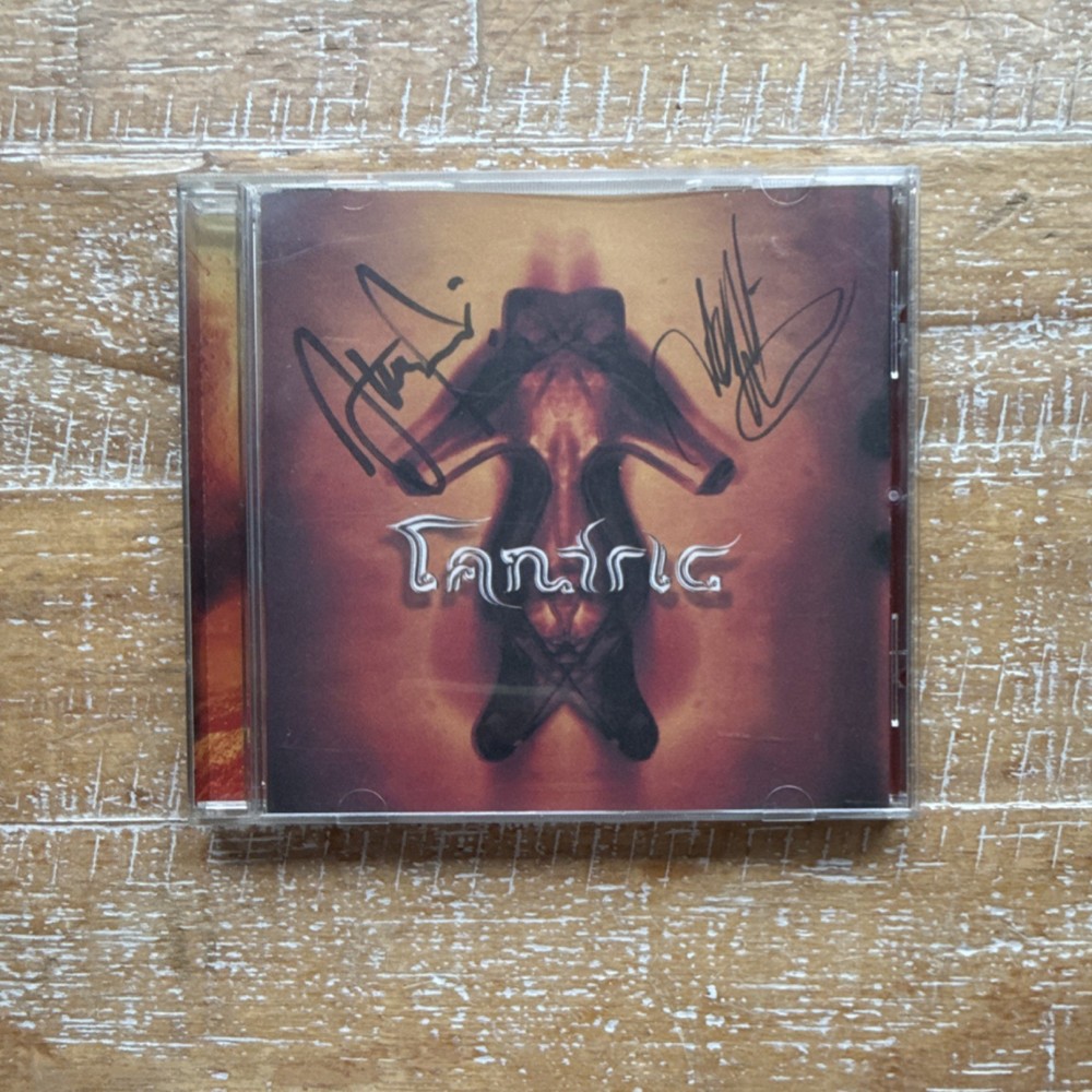 Tantric: Self-Titled CD & Booklet - Signed Insert