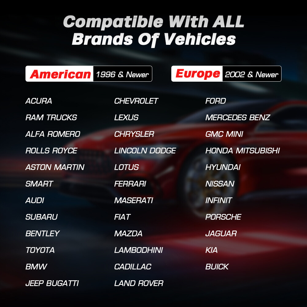 ANCEL BD200 OBD2 Scanner Bluetooth Code Reader Check Engine Diagnostic Scan Tool