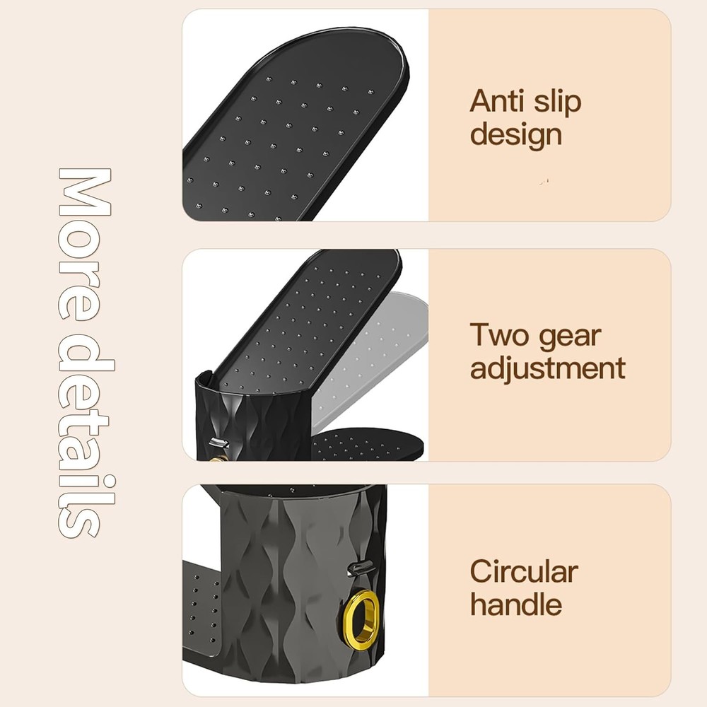 15 Pack Shoe Slots Organizer, Adjustable Shoe Stacker for Closet Storage, Dou...