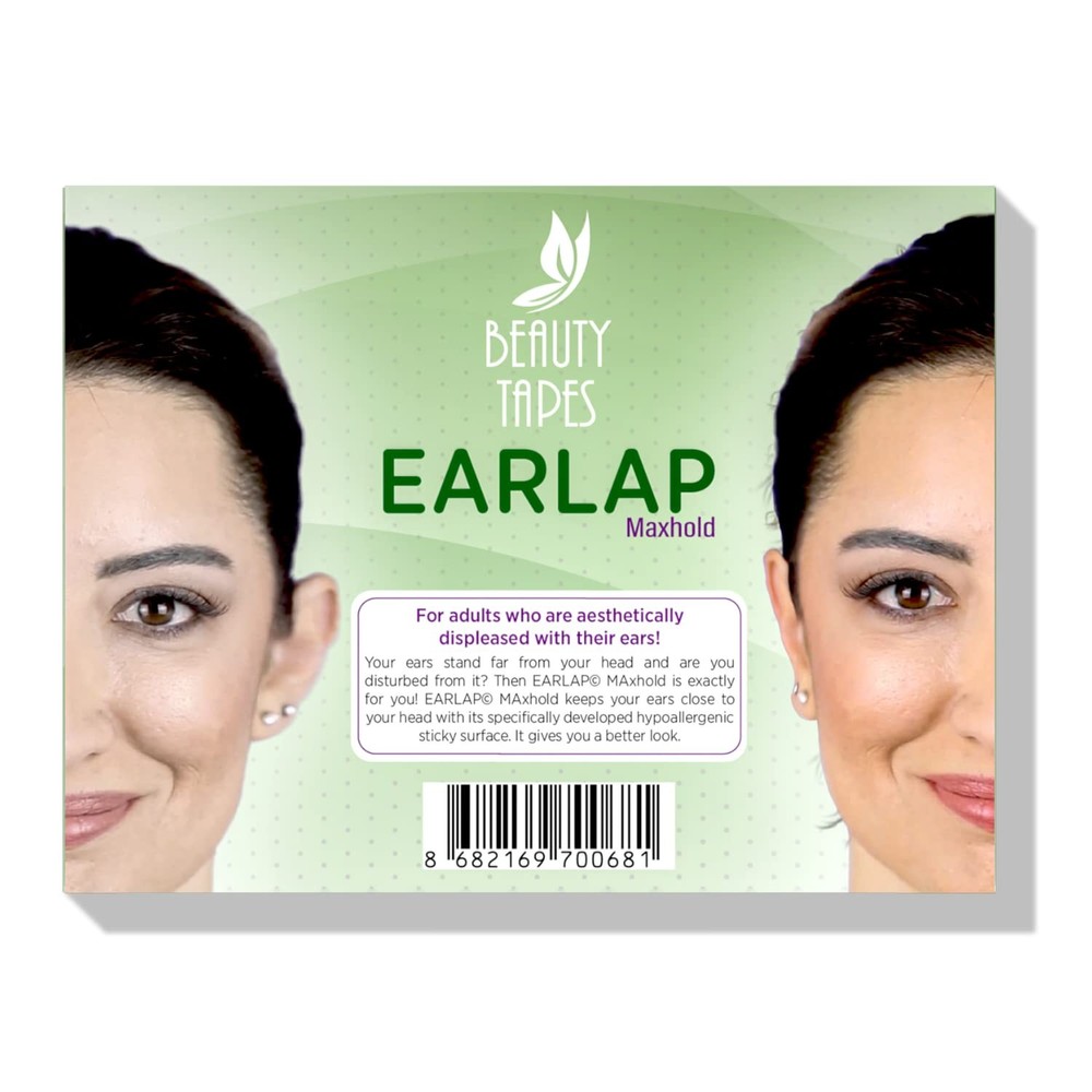 EARLAP MAXHOLD Cosmetic Ear Corrector - Solves Big Ear Problem - Aesthetic Co...