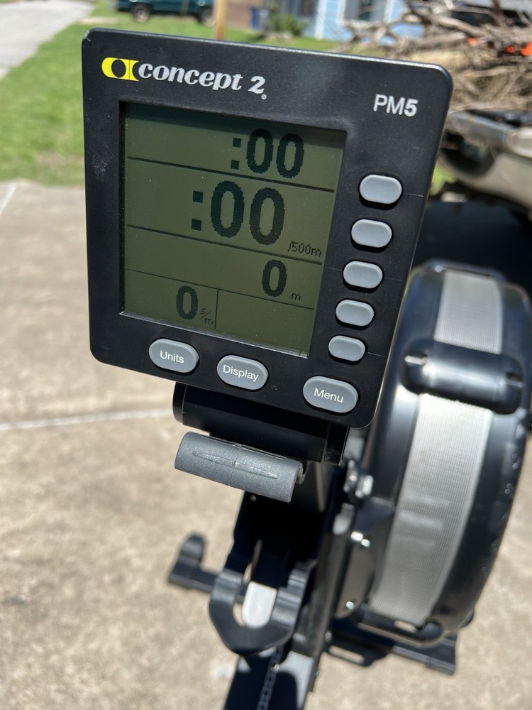 Concept2 RowErg Model D Indoor Rowing Machine with PM5 - Black