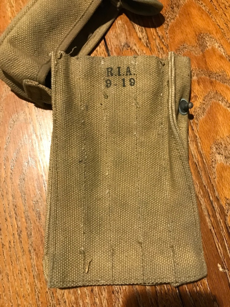 Original WW1 Pederson Device Magazine Pouch
