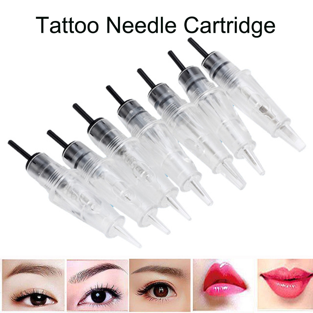 Screw Tattoo Needles Cartridge Microblading Permanent Makeup Machine Accessories