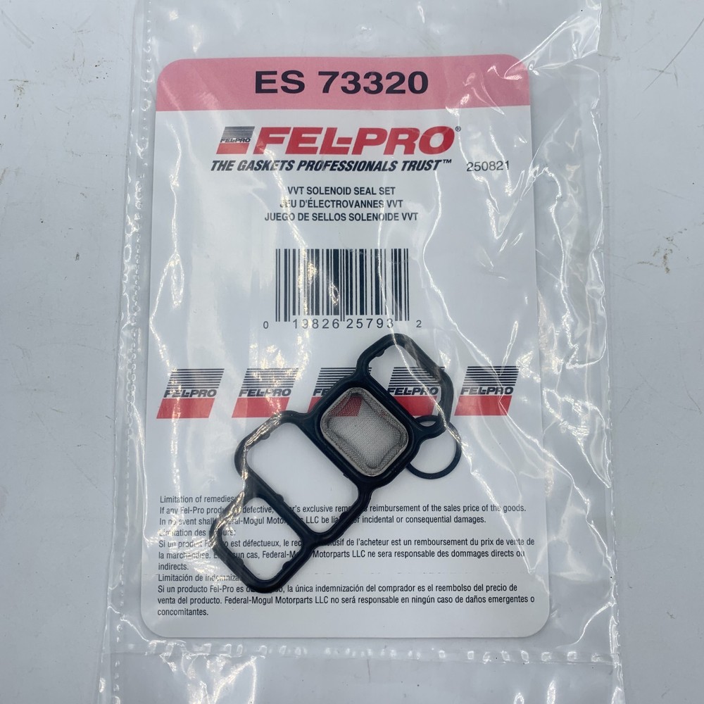 Fel-Pro ES73320 Engine Variable Valve Timing (VVT) Solenoid Gasket Kit