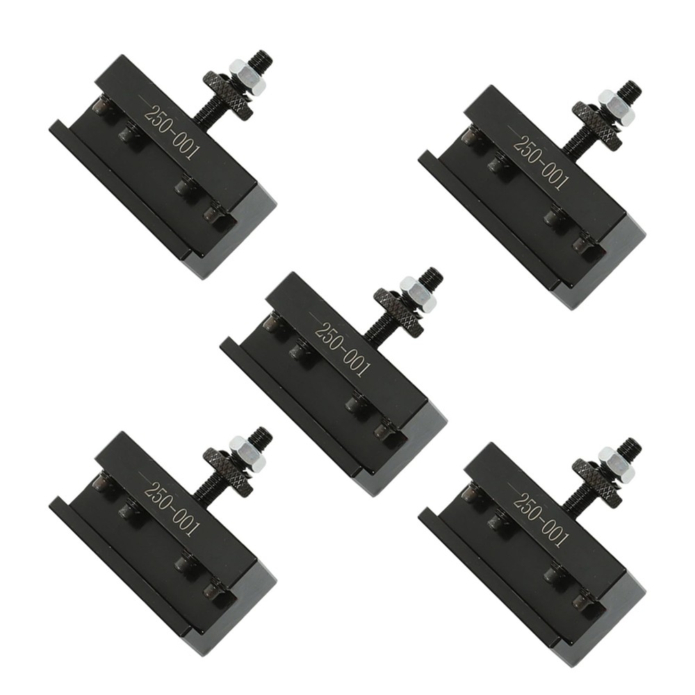 Thomletha 5Pcs Turning Tool Holder 250-001 Quick Change Tool Post Set Tool Po...