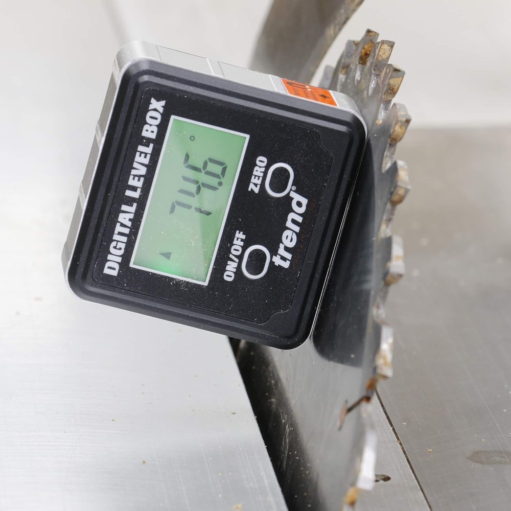 Digital Level Box and Angle Finder (Magnetic Base & LCD Display) for Woodwork...