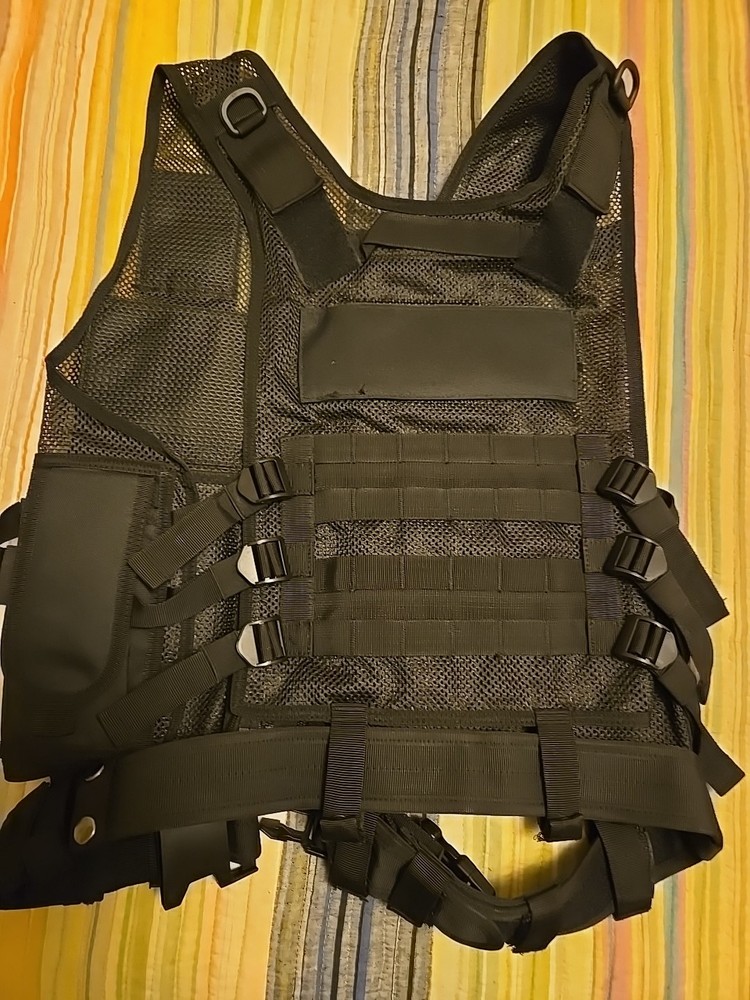 Black Tactical Vest NEW!!!