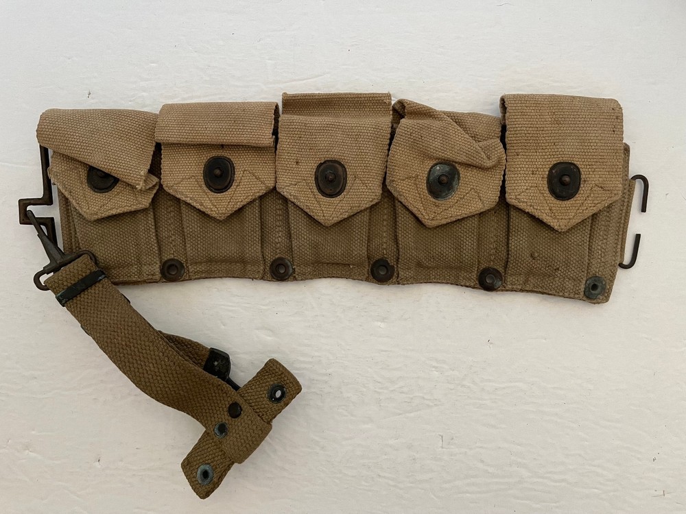 WW1 Ammunition Belt Only One Side