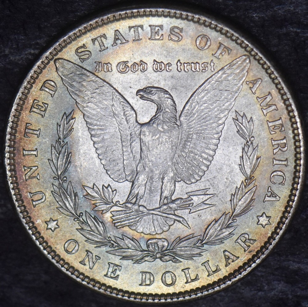 1896 Morgan Silver Dollar - Higher Grade & Toned - ✪COINGIANTS✪