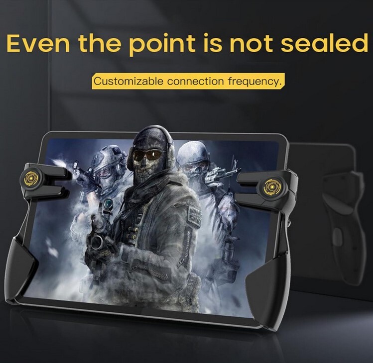Durable Six-finger operation with physical pulse continuous click Gamepad USA