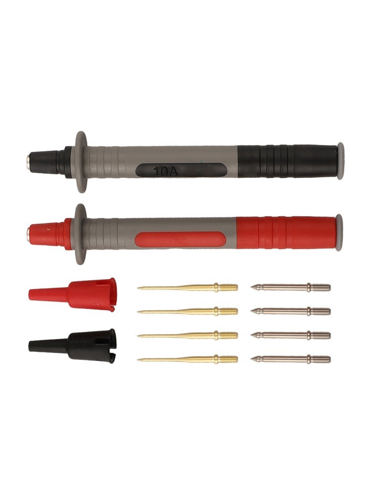 Innovative Design 2pcs Multimeter Probes Featuring Replaceable Needles