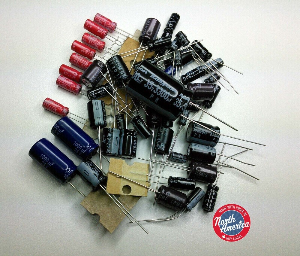 Realistic TRC 457 / 458 electrolytic capacitor kit (Deluxe)