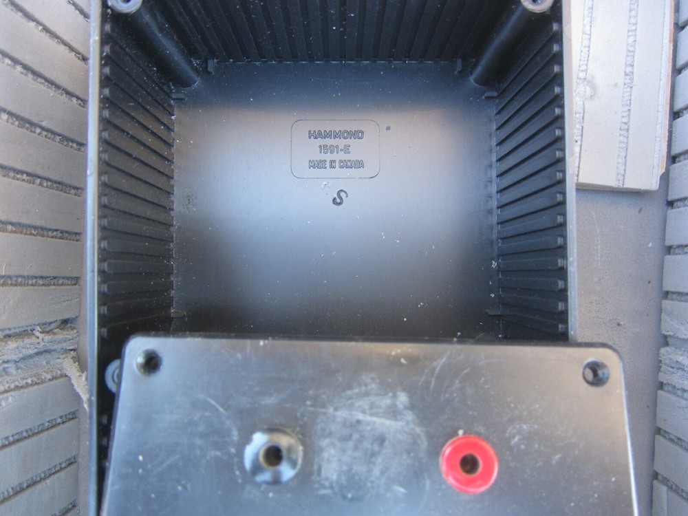 Hammond 4¼"x7½"x2½" DC Microamper Meter, Used