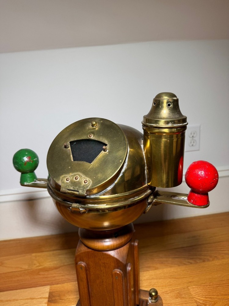 Maritime Ship Binnacle Brass Compass - As-Is (Sestrel?)