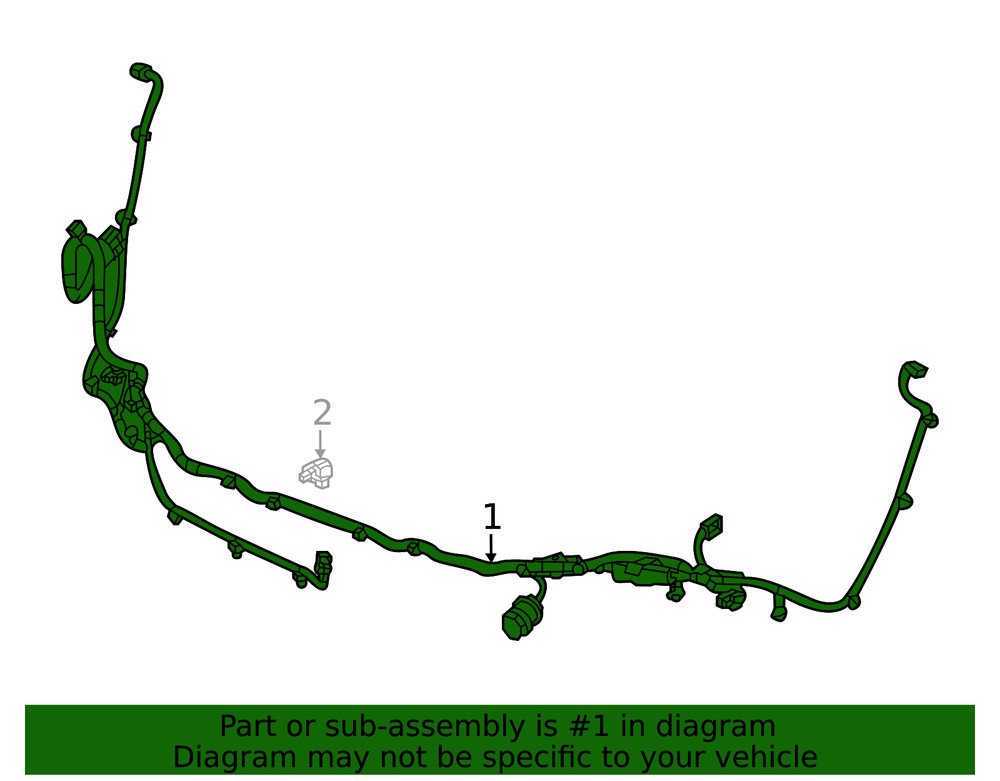 Genuine GM Wire Harness 42767818