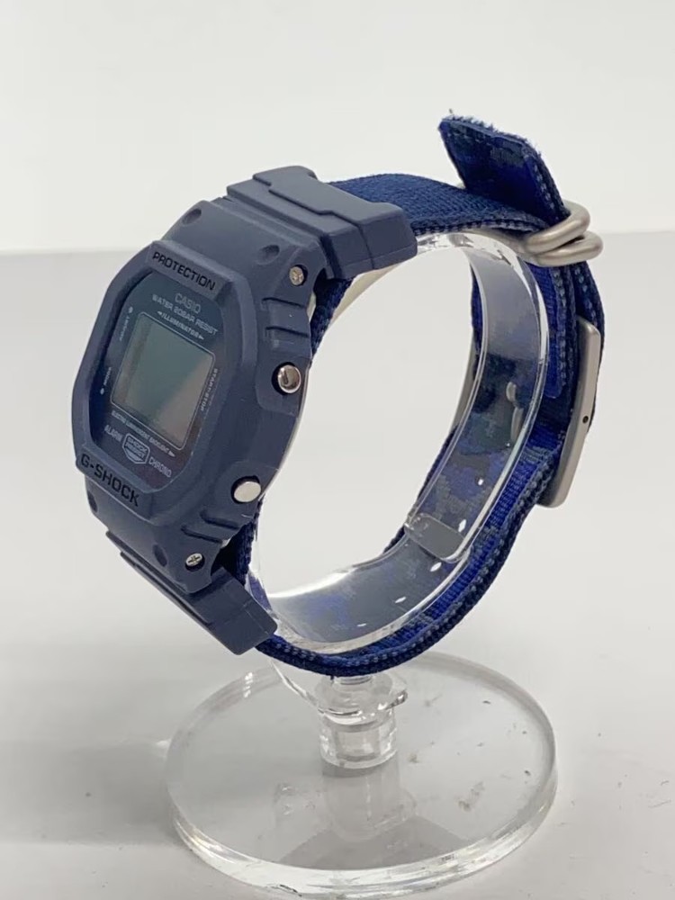 CASIO Quartz Watch Digital Canvas NVY DW 5600LU
