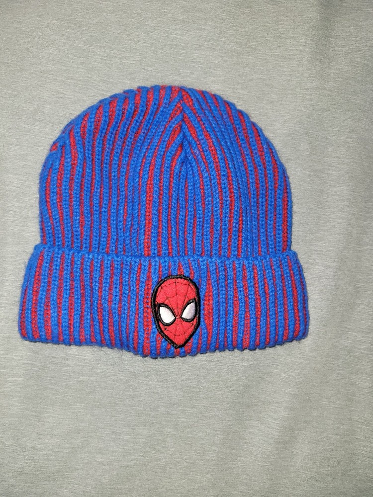 spiderman kids beanie hat