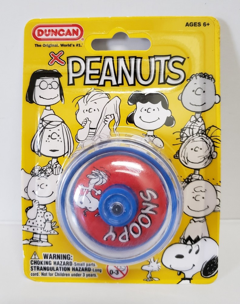 Duncan 2025 Peanuts Yo-Yo Clear With Snoopy Blue/Red