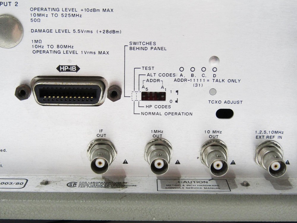 HP 5350B Microwave Frequency Counter