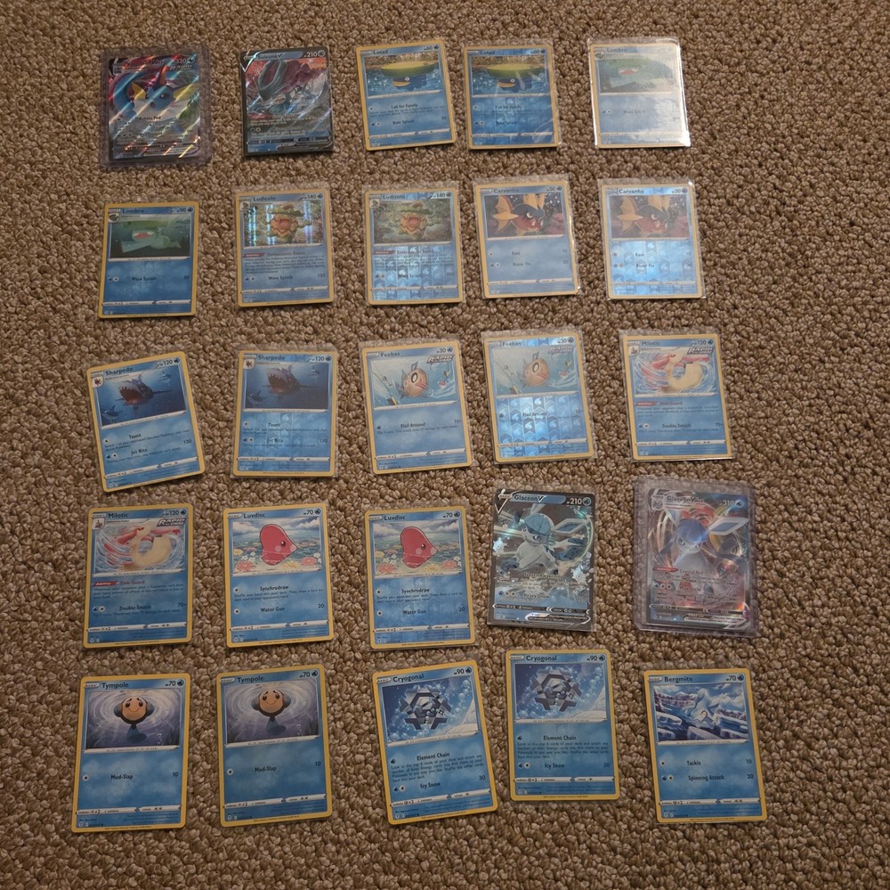 Pokemon Evolving Skies Complete Base Set 1-165 FINISH YOUR MASTER SET!