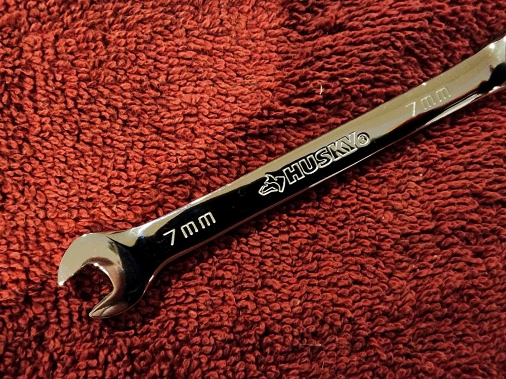 Husky 7mm 12PT Stubby Combination Wrench