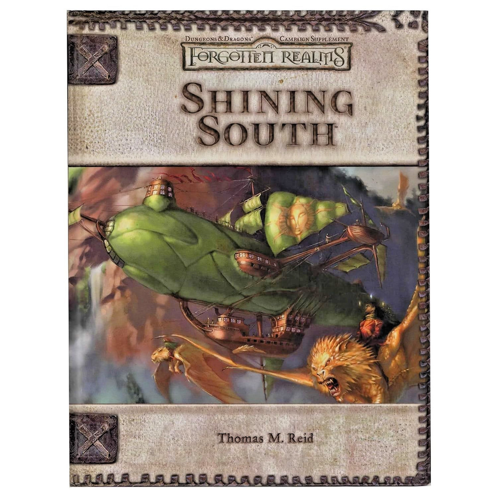 DUNGEONS & DRAGONS FORGOTTEN REALMS: SHINING SOUTH  (3.5 ED) D&D SOURCEBOOK