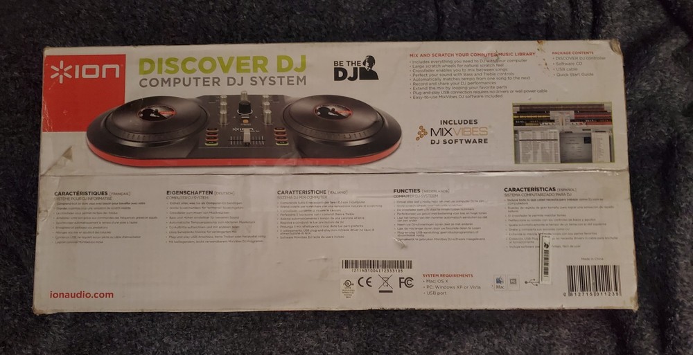 New Ion DJ Computer/Laptop station