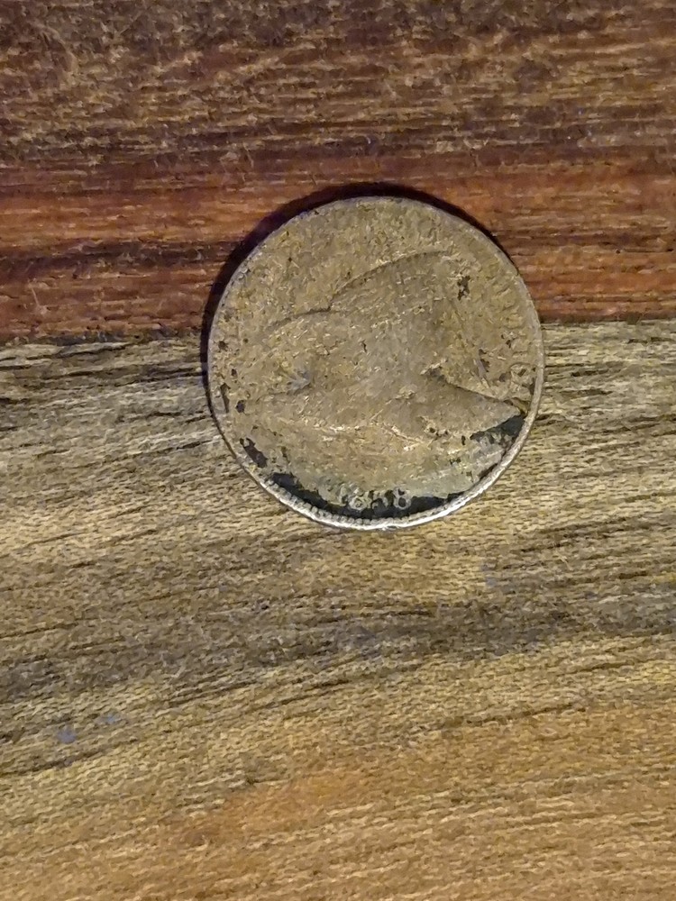 1858 Flying Eagle One Cent Coin, US