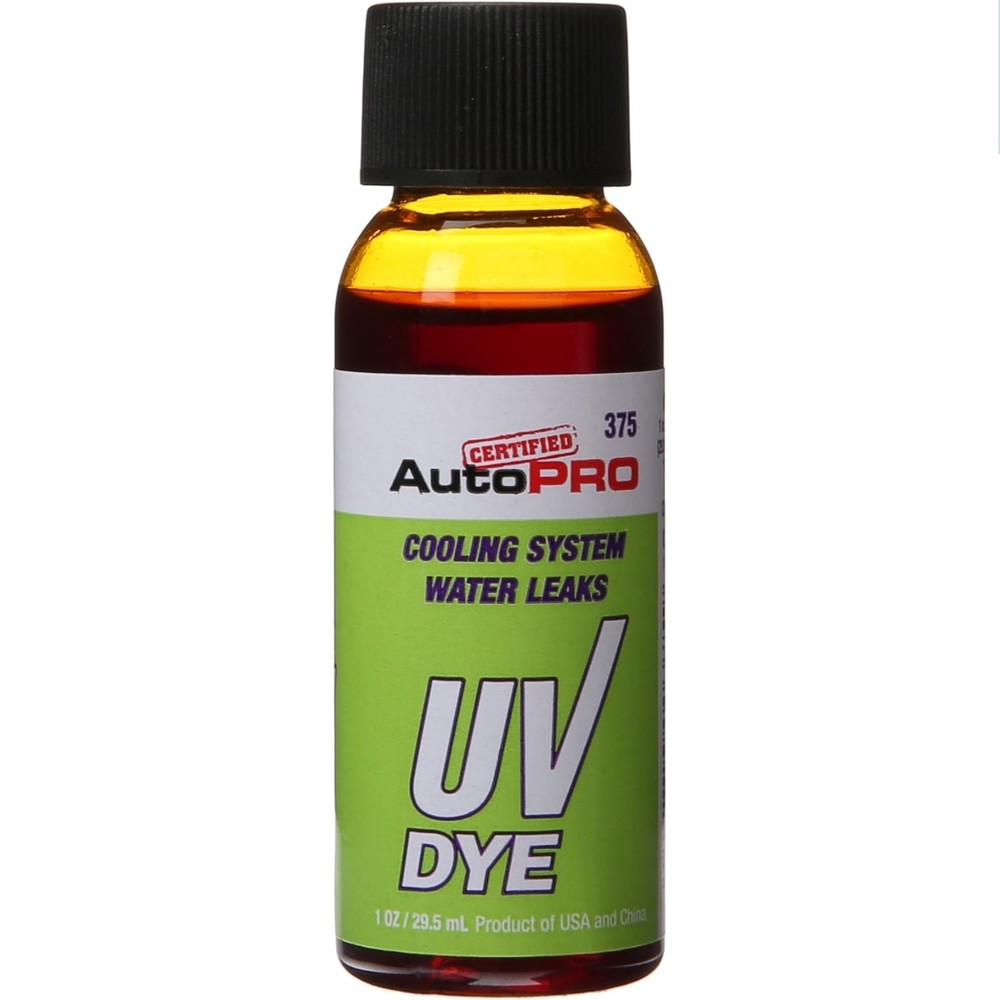 1 Oz Certified Engine Cooling UV Dye - Reliable Leak Detection for All Vehicles