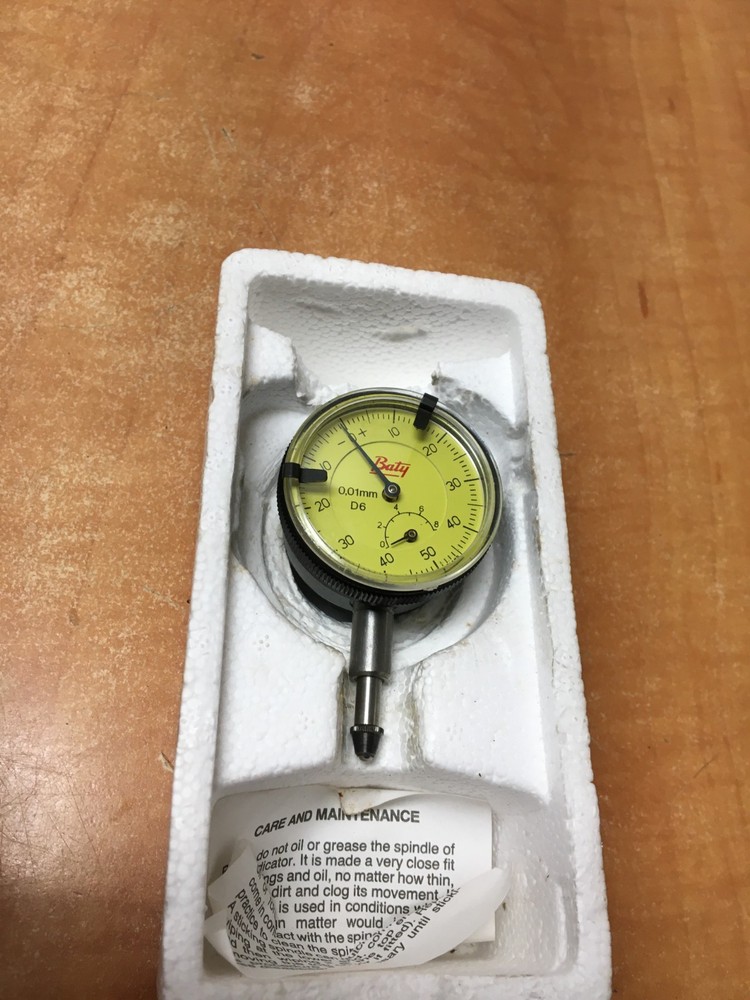 Baty dial test indicator 0.01 mm Type  D6