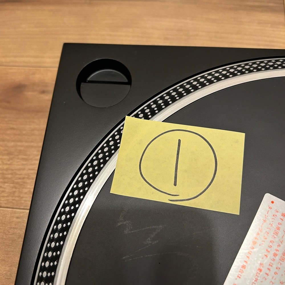 Technics SL-1200MK5 DJ Record Player Turntable System Pair Set FullyFunction