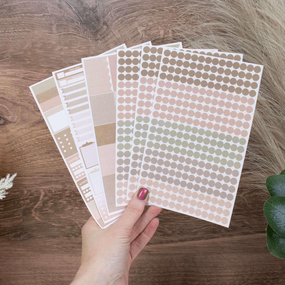 Planner Stickers | Color Coding – Aesthetic Boho