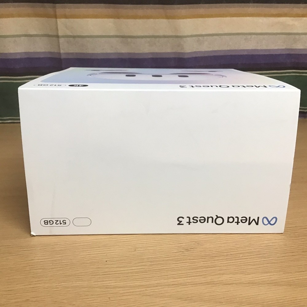 Original Meta Quest 3S 512 gb Empty Retail Display Only Box – Box Only