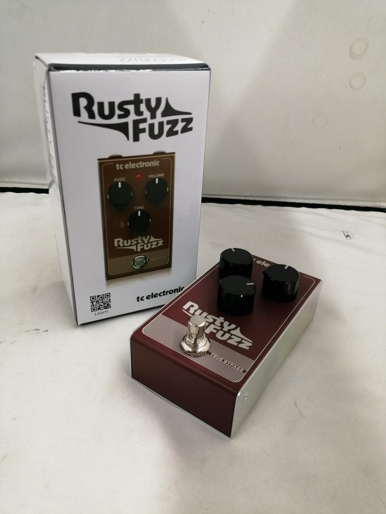 TC ELECTRONICS RUSTY FUZZ Effects Pedal for Guitar