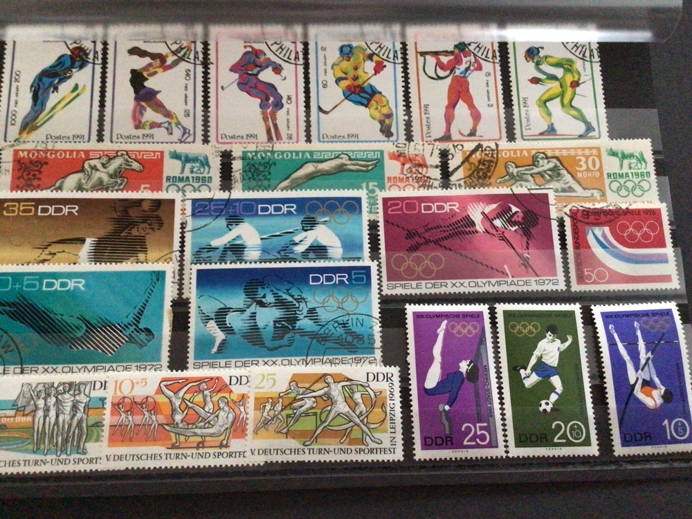 Sports mixed  stamps Ref 60780